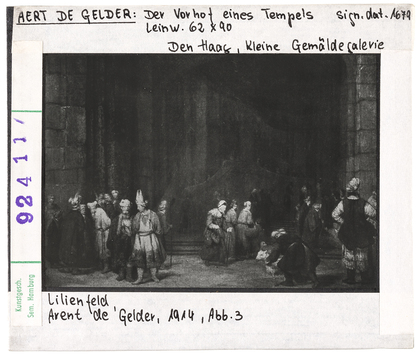 Vorschaubild Aert de Gelder: Der Vorhof des Tempels. Den Haag, Kleine Gemäldegalerie 